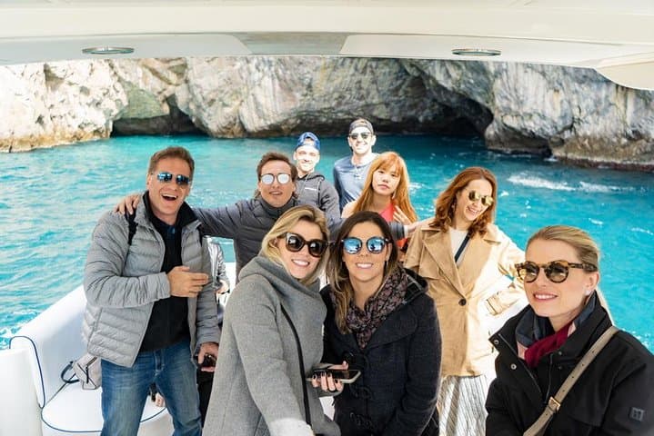 Circumnavigate Capri: Shared Boat Day Trip from Sorrento photo 2