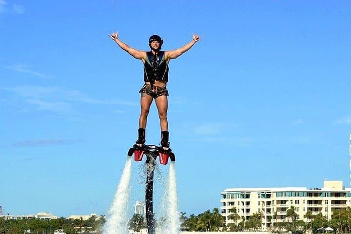 Flyboard in Cancun: High-Flying Waterflight from Marina Lighthouse photo 2