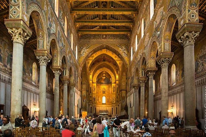 Monreale Cathedral and Mondello Beach Half-Day Tour from Palermo photo 3