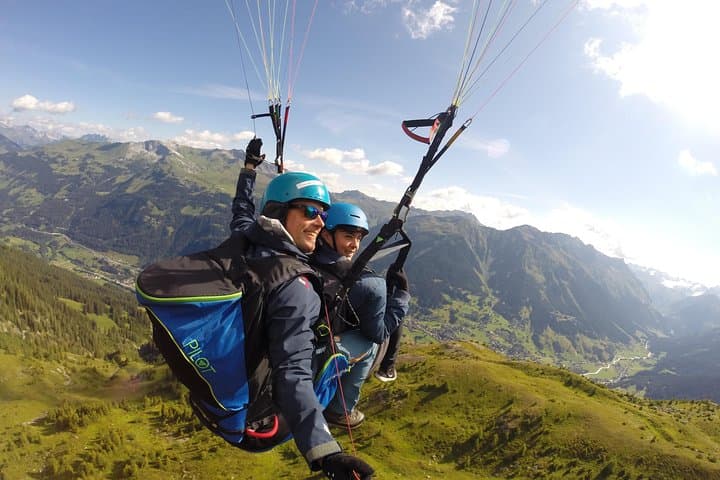 Tandem Paragliding from Gotschna: Glide Above Klosters with a Pro photo 5