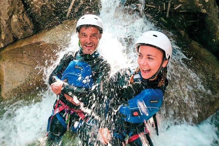 Grimsel Canyoning from Interlaken — 50m Rappel, Jumps & Zipline photo 5