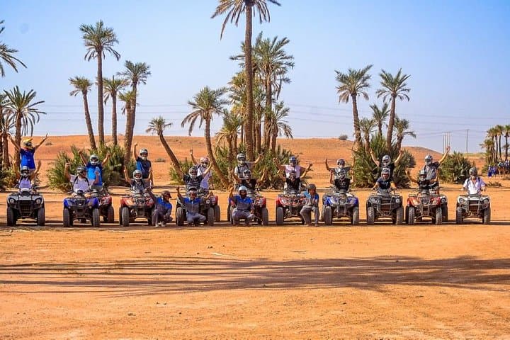 Quad Biking the Palmeraie: Marrakech Off-Road Adventure & Berber Tea photo 3