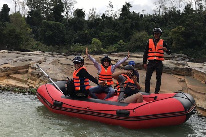 Biking, Soft Trekking & Rafting to Draynur and Gia Long Waterfalls — Buon Ma Thuot Day Trip photo 4