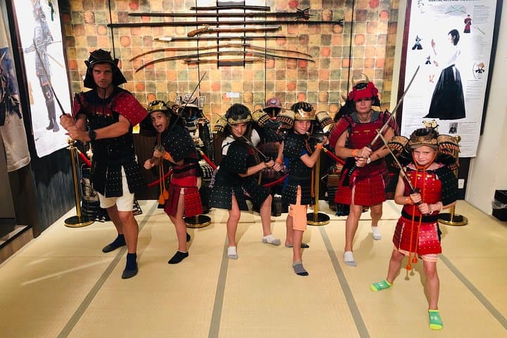 Hands-On Samurai & Ninja Experience in Tokyo: Armor, Shuriken, Blowgun photo 2
