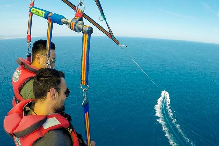 Cancun Parasail and Reef Snorkel Combo: Swim, Fly and Explore the Caribbean photo 3