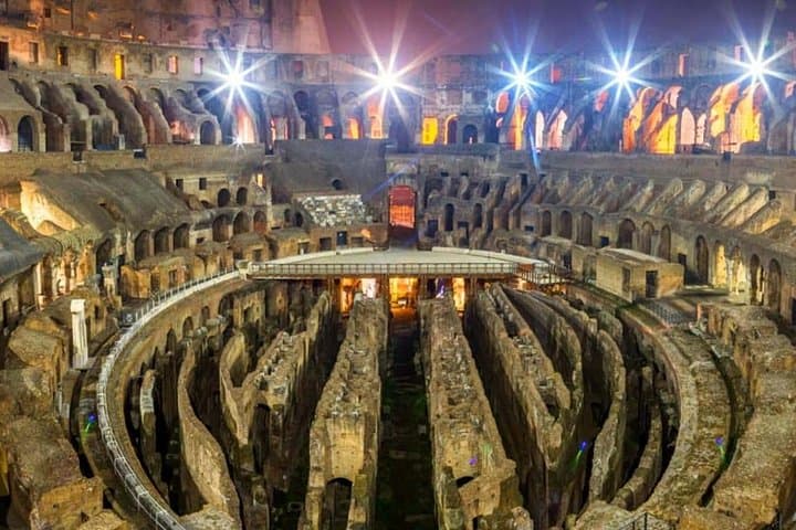 Colosseum Night Tour: Underground & Arena Access After Hours