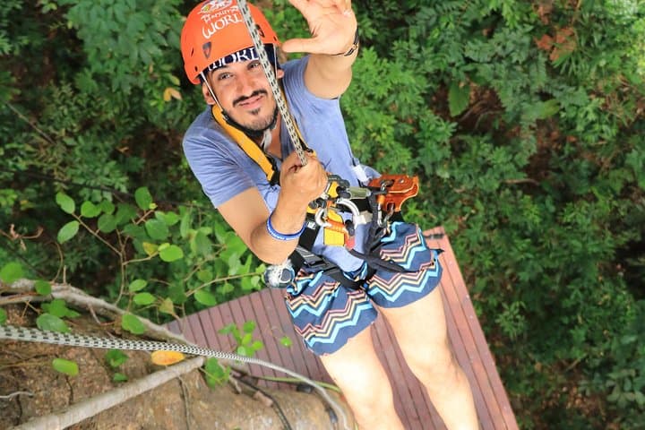 Soar Through Phuket's Rainforest: Hanuman World 10-Platform Zipline Guide photo 5