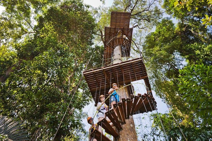 Soar Through Phuket's Rainforest: Hanuman World 10-Platform Zipline Guide photo 3