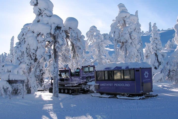 Dig for Amethyst at Lampivaara: Luosto Snow‑Train Gem‑Mining Experience photo 5