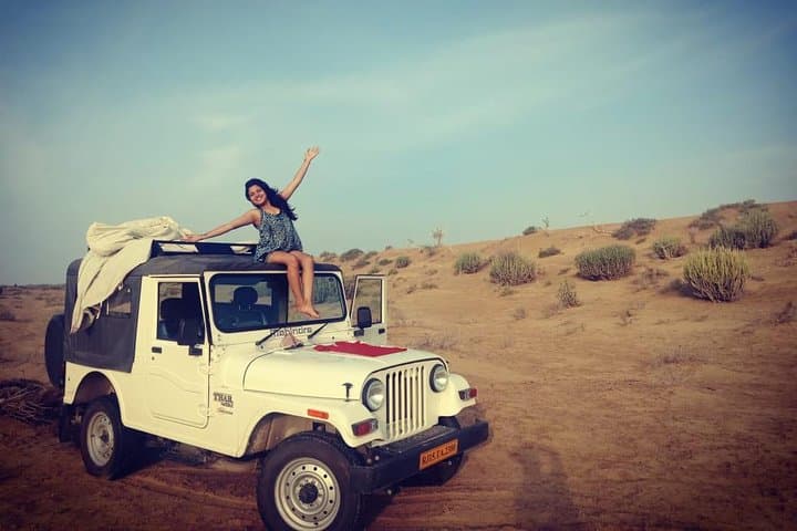 Jaisalmer 4x4 Jeep Desert Safari: Sunset Dunes, Abandoned Villages & Night Camp photo 4