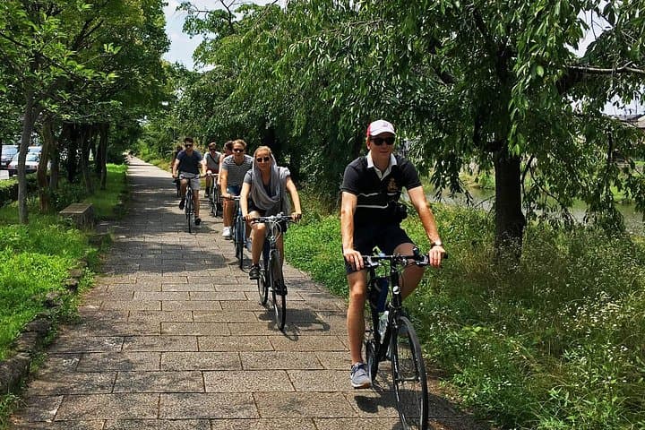 North Kyoto Bike Tour — Golden Pavilion, Shrines & Riverside Lunch photo 3