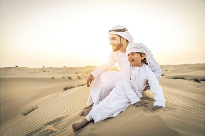 Morning Dubai Desert Safari: Camel Rides, Sandboarding & Dune Bashing