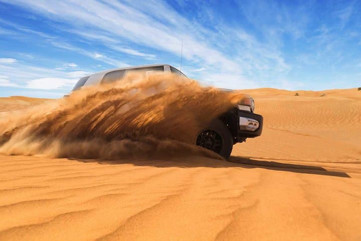 Morning Dubai Desert Safari: Camel Rides, Sandboarding & Dune Bashing photo 2