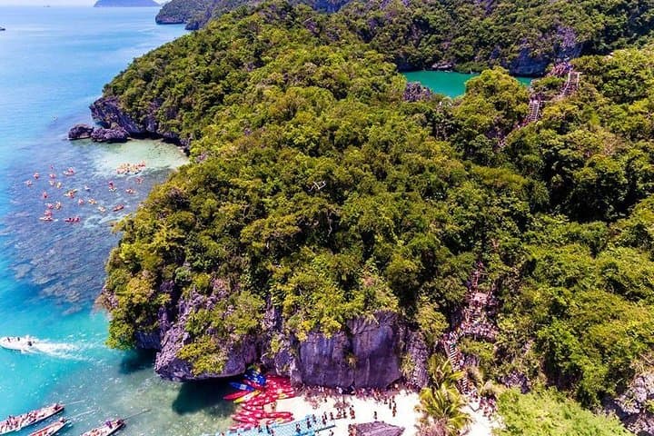 Angthong National Marine Park Big Boat Tour from Koh Samui — Kayak, Snorkel & Blue Lagoon photo 3