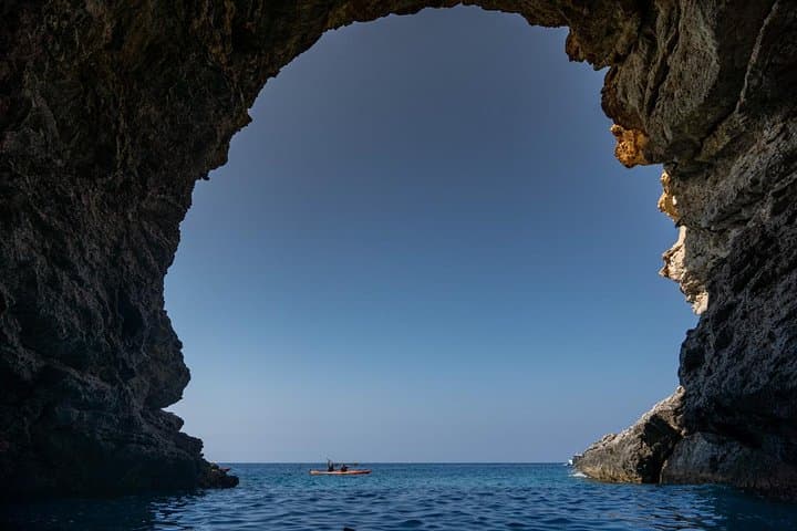 Sea Kayaking Agia Galini: Explore Caves, Clear Water & Coastal Cliffs in Crete photo 6