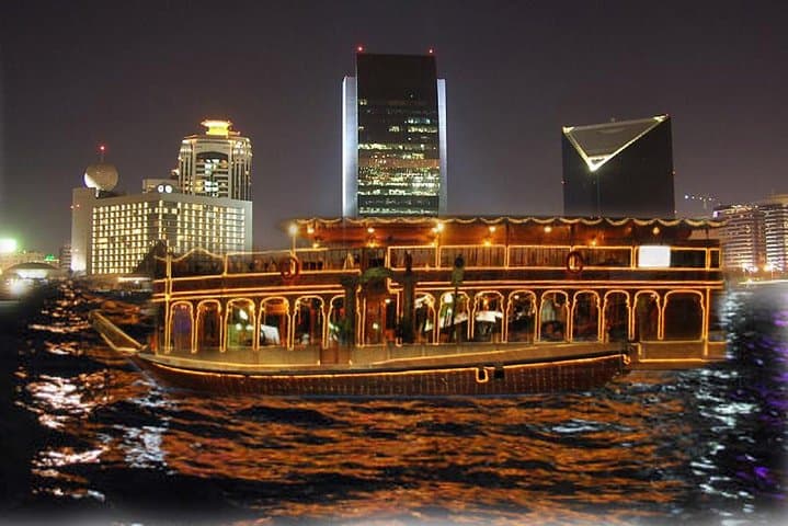 Dubai Creek Dhow Cruise: Evening Dinner & Live Entertainment on a Traditional Dhow photo 2