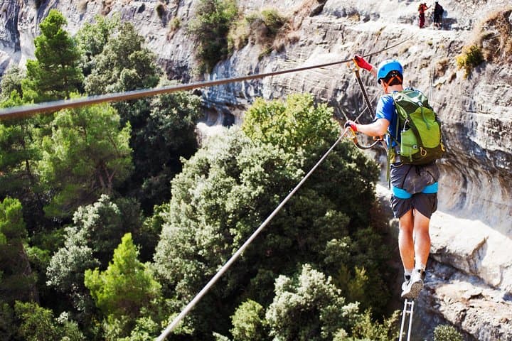 Via Ferrata Experience from Barcelona — Coastal Cliffs to Pyrenean Ridges photo 2