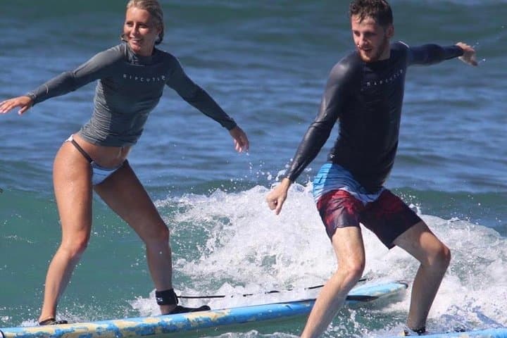 Private Group Surf Lesson in Oahu — Waikiki Beginner Surfing Class photo 5