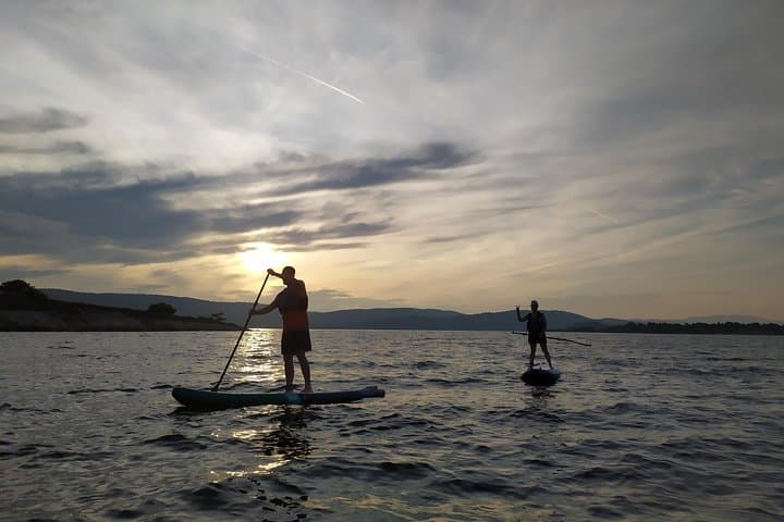 Guided SUP Lesson and Coastal Tour at Mikro Karydi Beach, Halkidiki photo 2