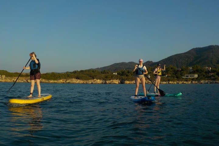 Guided SUP Lesson and Coastal Tour at Mikro Karydi Beach, Halkidiki photo 4