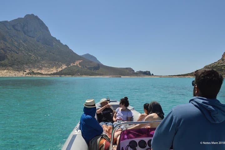 Private Boat Trip to Balos Lagoon & Gramvousa from Chania