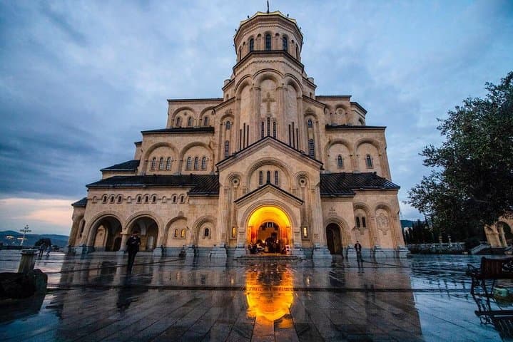Tbilisi & Mtskheta Day Tour: Hilltop Churches, Sulphur Baths & River Confluence Views photo 4
