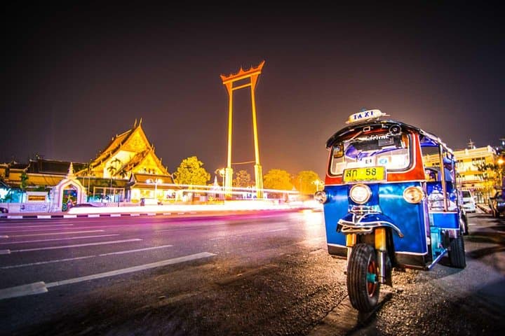 Bangkok Evening Tuk-Tuk Adventure: Night Markets, Temples & Local Eats photo 2
