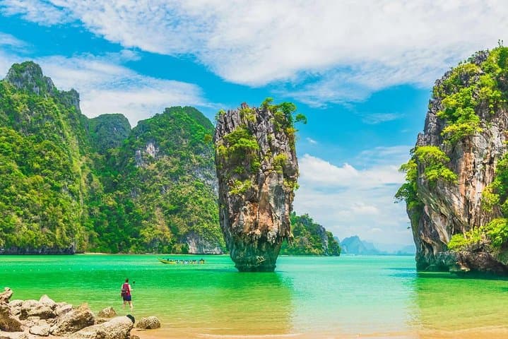 Phang Nga Bay Sunset Starlight Sea Canoe Tour — Evening Kayak, Caves & Dinner photo 4