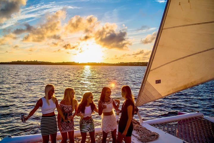 Bermuda Sunset Cocktail Cruise on the Restless Native Catamaran photo 2