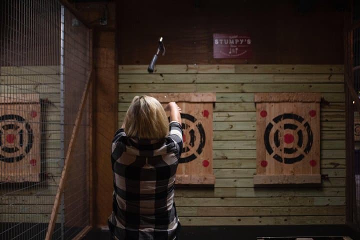 Axe Throwing in West Chester at Stumpy's Hatchet House photo 6
