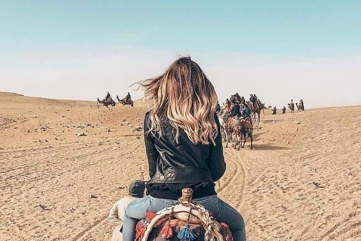 Camel Ride at the Giza Pyramids: Classic Desert Tour from Cairo photo 2