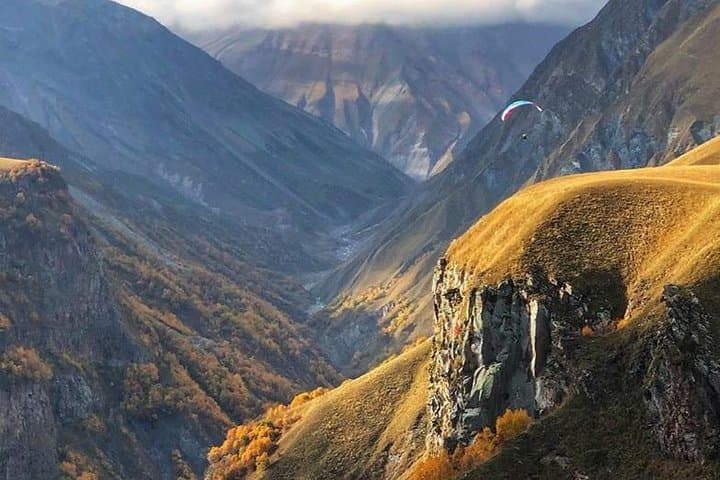 Kazbegi Full-Day Tour: Gergeti Trinity, Ananuri & Jvari Pass Panorama photo 4