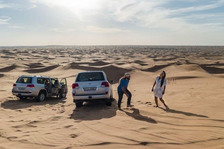 Sunset 4x4 Desert Safari in Dubai: Dune Bashing, BBQ & Live Shows photo 2
