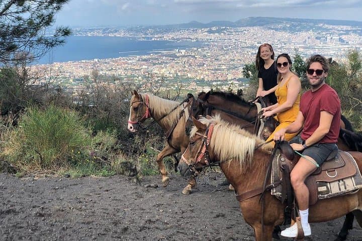 Horseback Riding Mount Vesuvius: Volcano Views & Local Wine Tasting photo 2
