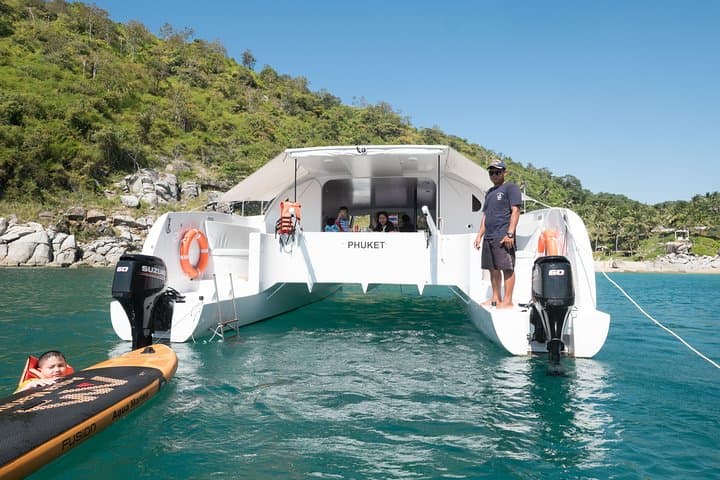 Phuket New Power Catamaran: Phang Nga & Phi Phi Day Charter from Chalong photo 2