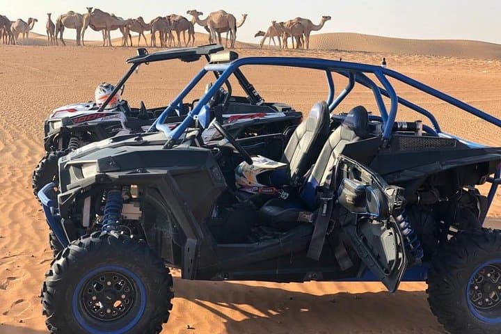 Polaris RZR 1000cc Desert Adventure in Dubai's Lahbab Dunes photo 2