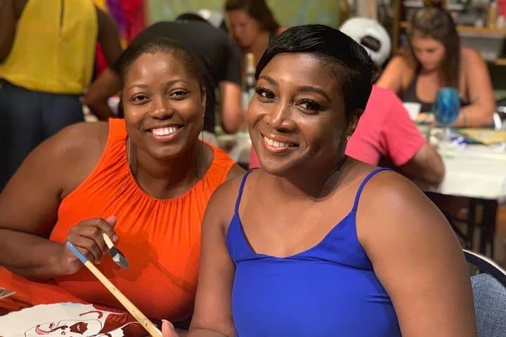 Art and Wine in St Thomas: Sip, Paint, and Take Home Your Work photo 3