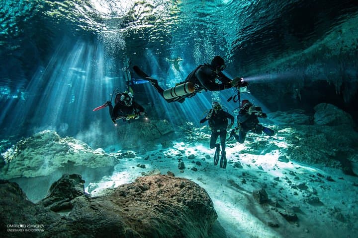 Cenote Diving in Dos Ojos: Bat & The Pit Guided Dives from Riviera Maya photo 3