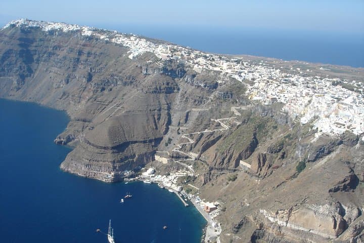 Santorini Helicopter Tour: 20-Minute Caldera Flight Over Oia, Volcano & Red Beach photo 2