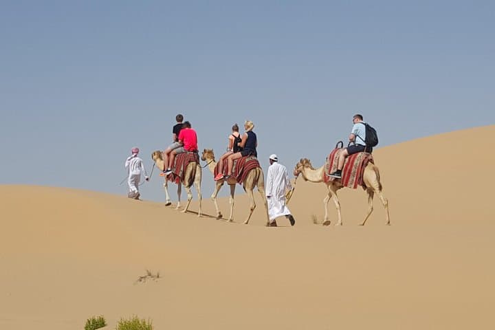 Evening Abu Dhabi Desert Safari: Dune Bashing, Sandboarding & BBQ Under the Stars photo 2