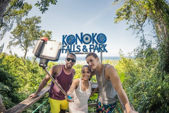 Climb Konoko Falls: Private Ocho Rios Waterfall & Tropical Garden Tour photo 1