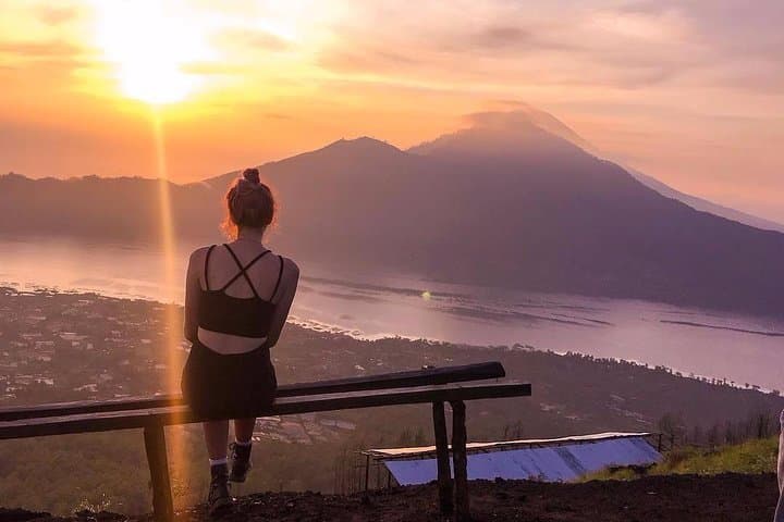 Mount Batur Sunrise Trek and Tibumana Waterfall Combo from Ubud