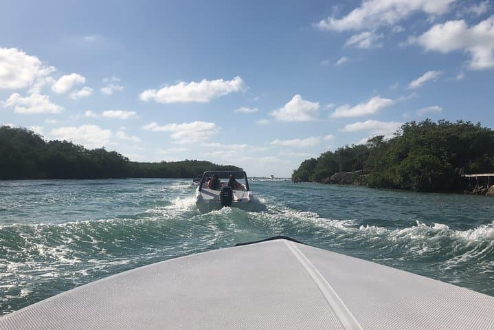 Drive a Speedboat Through Nichupté Lagoon and Snorkel Punta Nizuc Reef photo 2