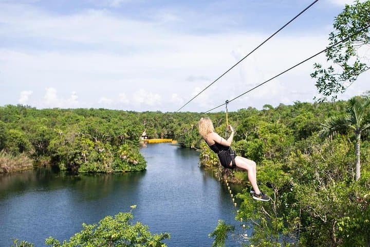 Tulum Ruins & Three Cenotes Jungle Adventure: Zipline, Snorkel and Mayan Lunch photo 6