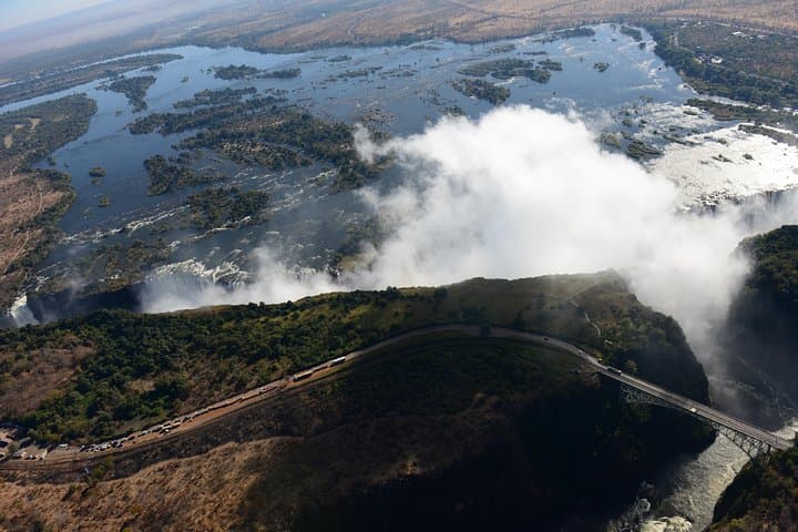 Helicopter Flight Over Victoria Falls: Window-View Scenic Tour Above the Zambezi photo 3