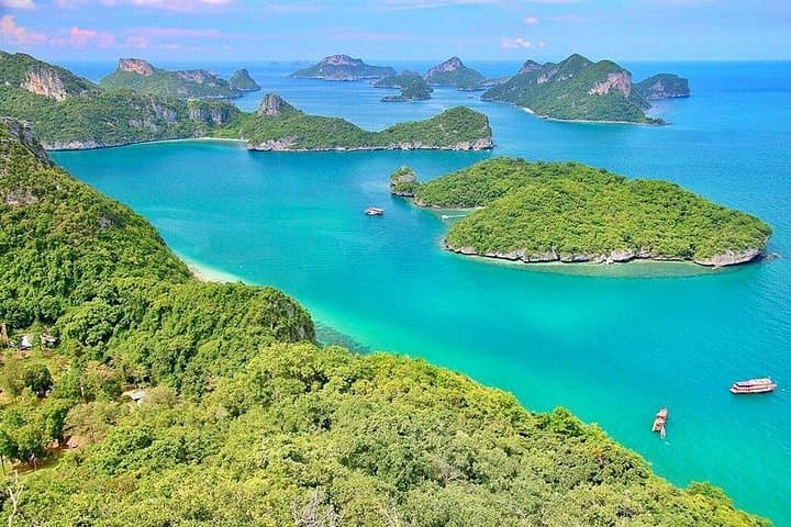 Speed Boat to Angthong Marine Park: Snorkel, Kayak & View the Emerald Lagoon