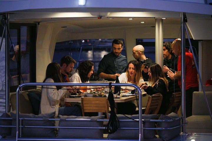 Sunset Catamaran Dinner in Barcelona: Chef-Prepared Sailing Experience photo 4