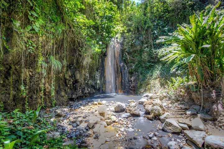 Soufriere Round-the-Island Tour: Pitons, Mud Baths & Waterfall Swim