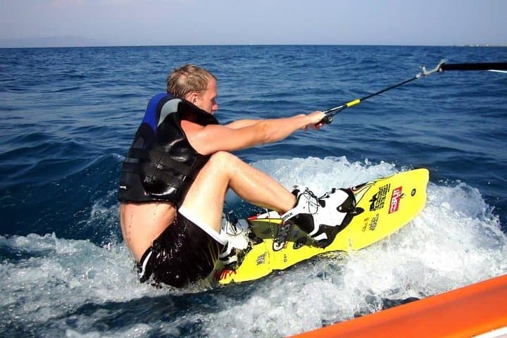 Wakeboard and Water Ski Lessons at Traounou Beach, Rhodes