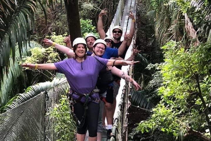 Roatan Zipline Adventure: Monkeys, Sloths & Ocean-View Lines